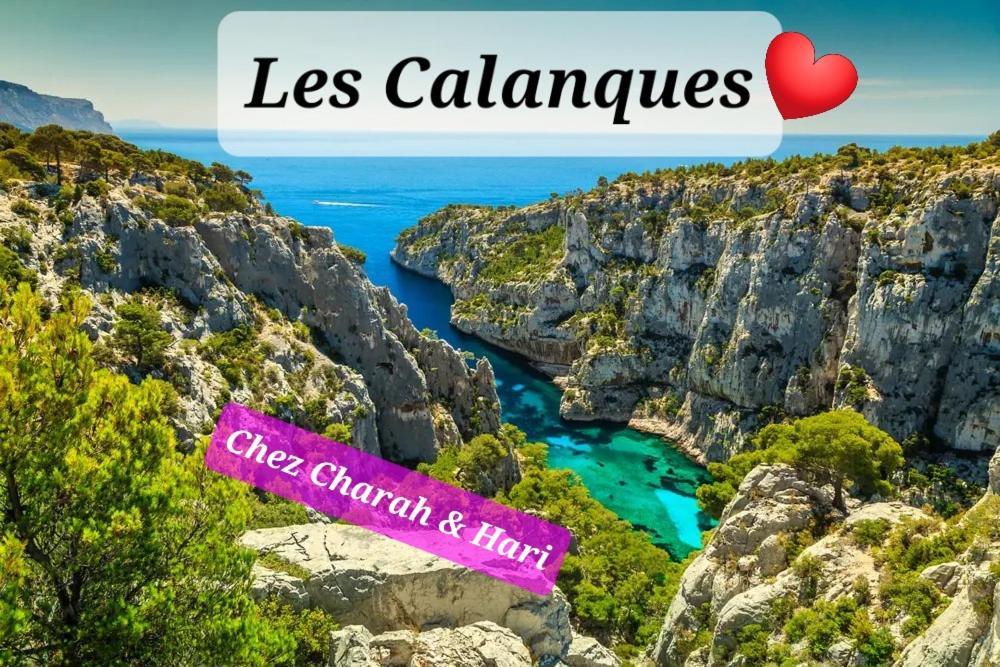 Sublime 2 Pieces Vue Incroyable Mer Et Tout Les Monuments De Marselha Exterior foto