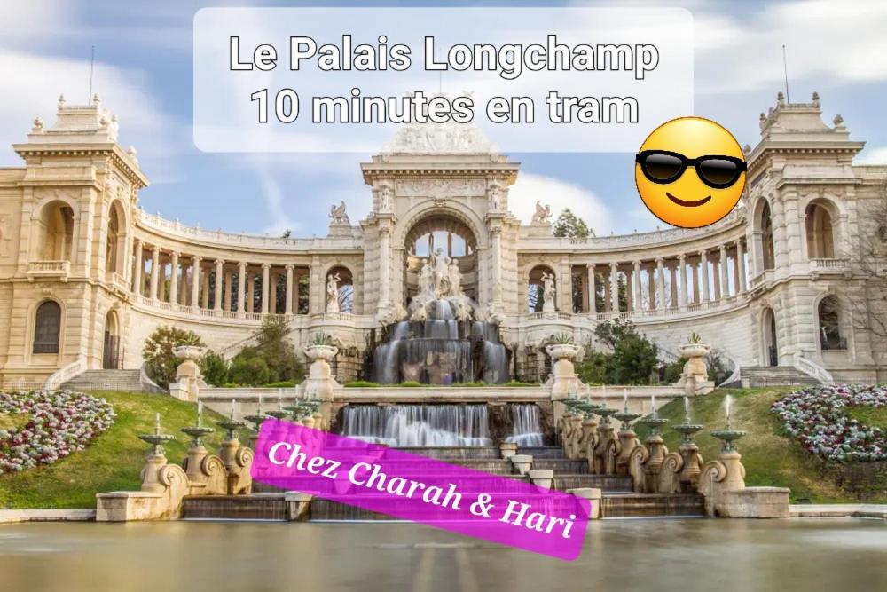 Sublime 2 Pieces Vue Incroyable Mer Et Tout Les Monuments De Marselha Exterior foto